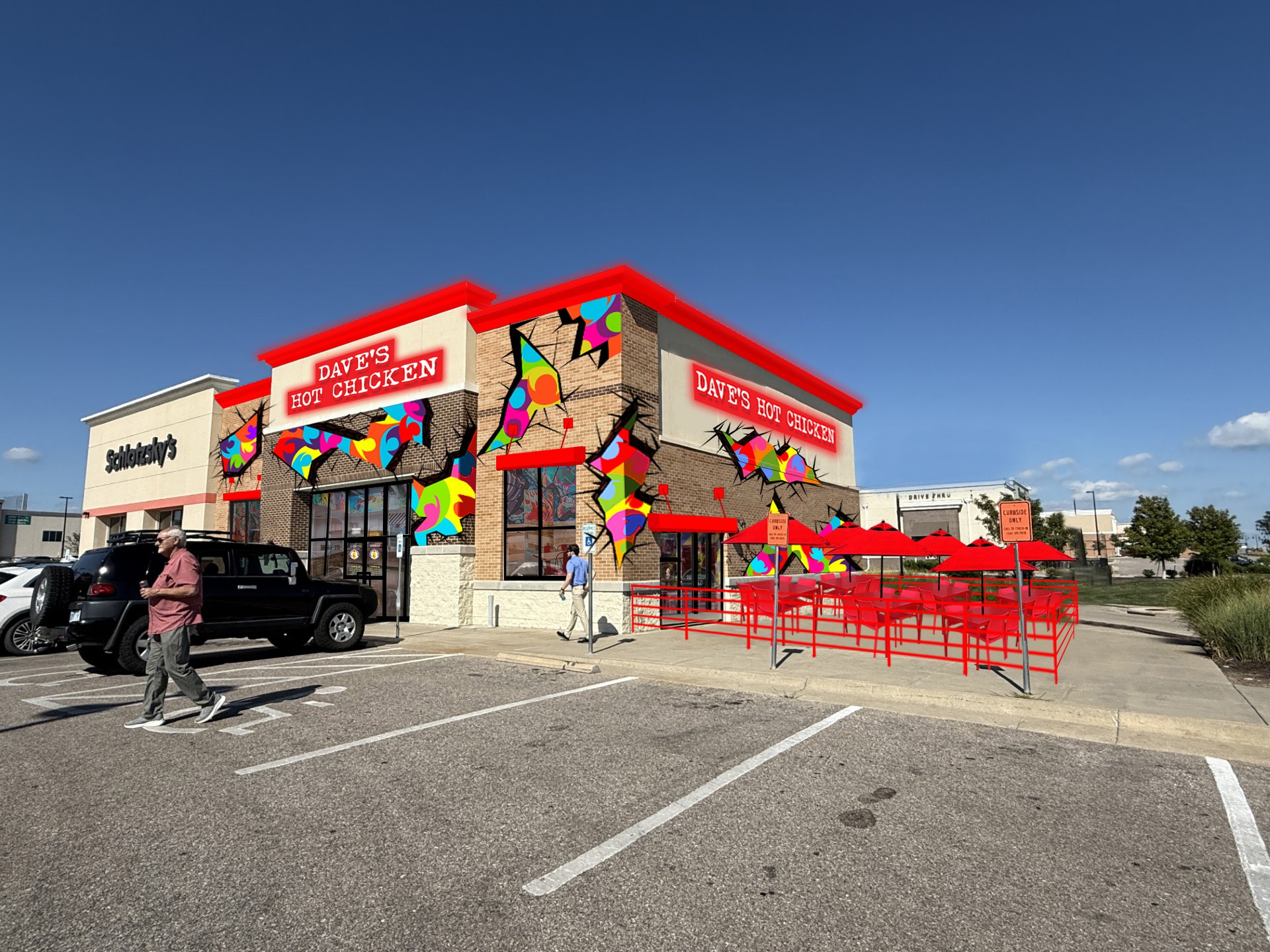 East Wichita storefront rendering